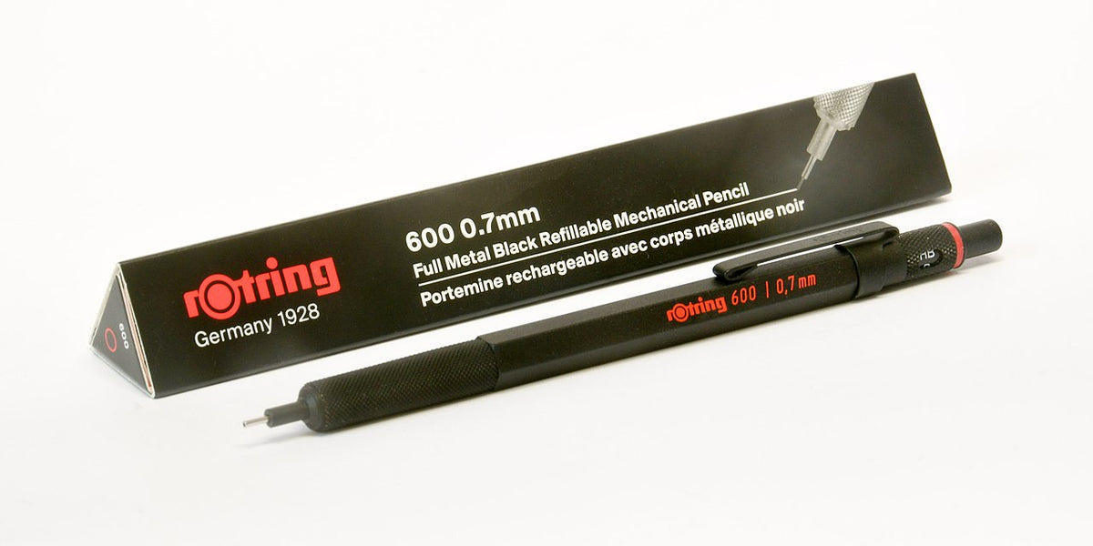 rOtring 600 Mechanical Pencil — 0.7 mm Black