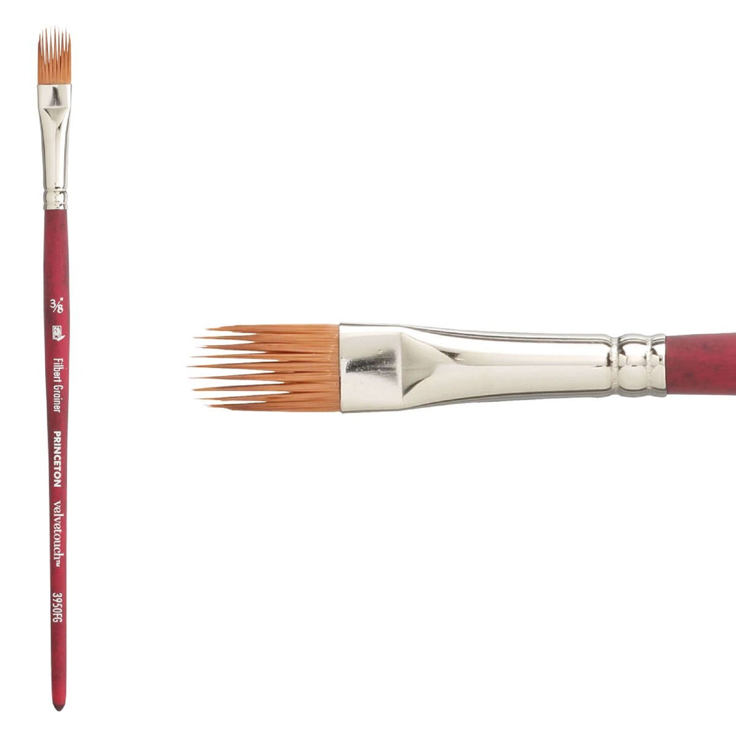 Series 3950 Synthetic Blend Brush 3/8" Filber by Princeton Velvetouch