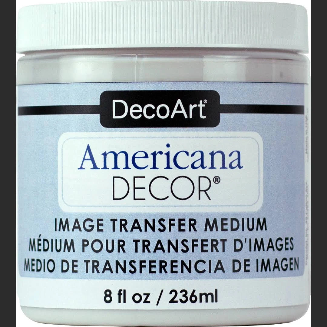 Americana Image Transfer Medium - Clear, 8oz by Decoart