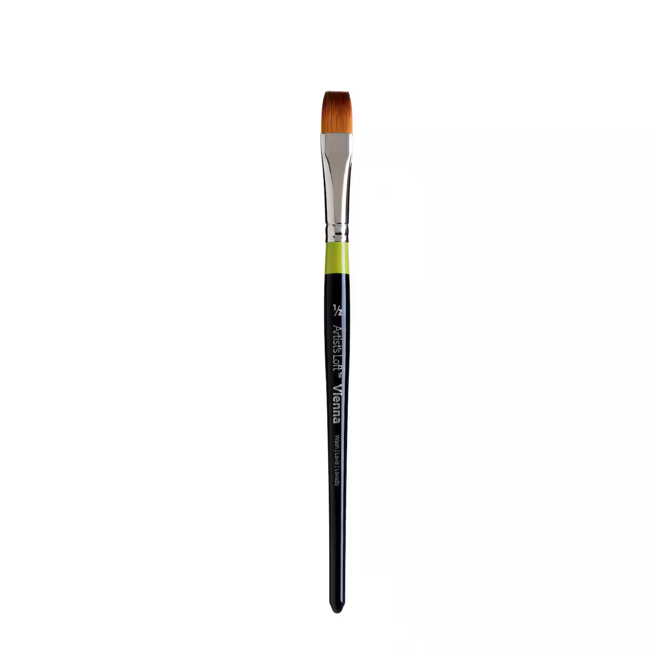 Short Handle Flat Wash Brush by Artist's Loft Vienna 1/2in