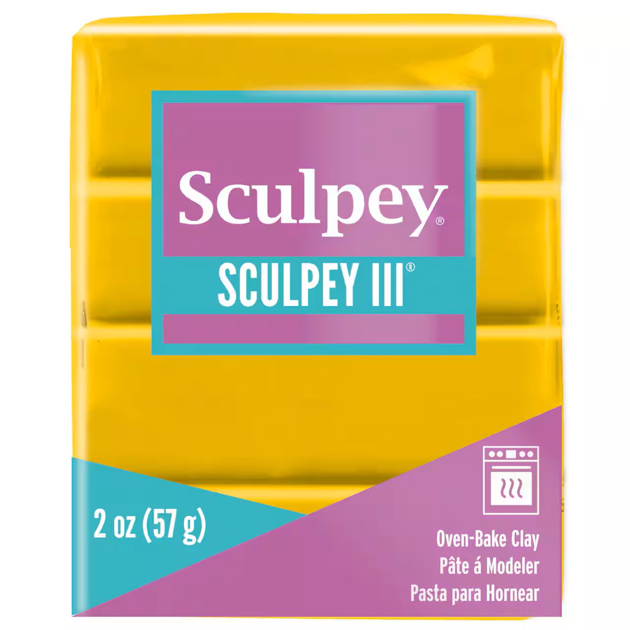 Sculpey III Oven-Bake Polymer Clay, 2 oz