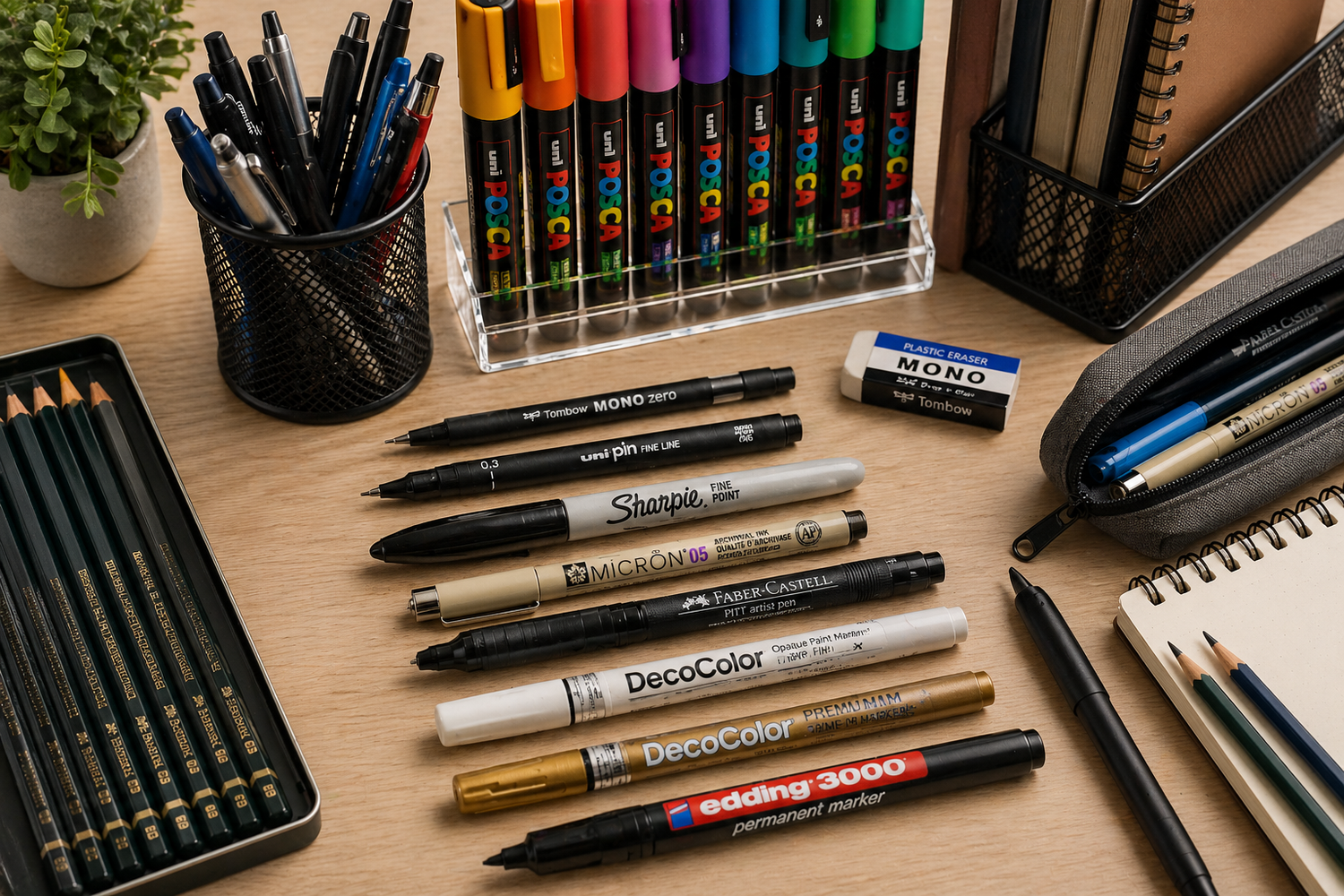 Pens, Pencils & Markers Collection