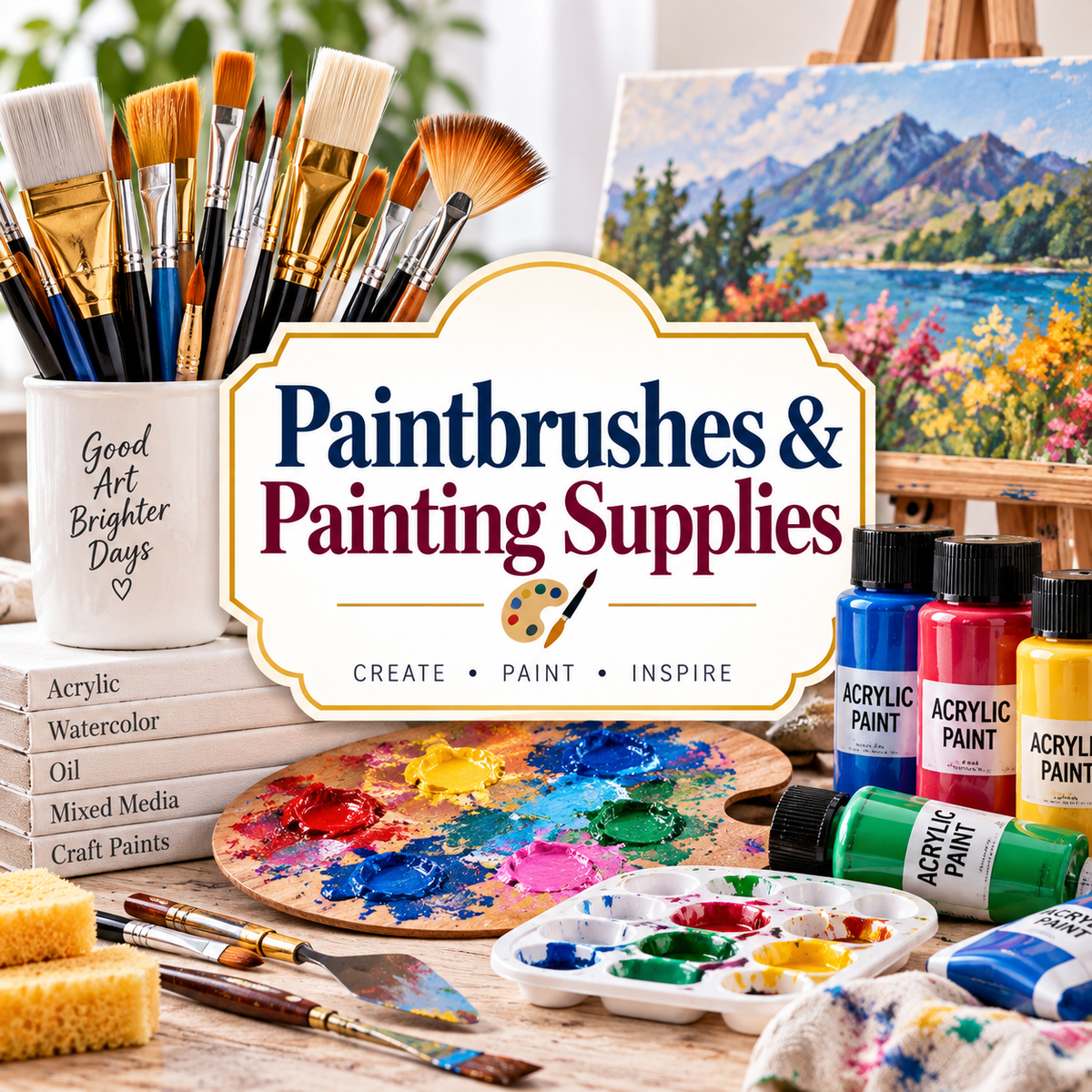 Paintbrushes & Painting Supplies