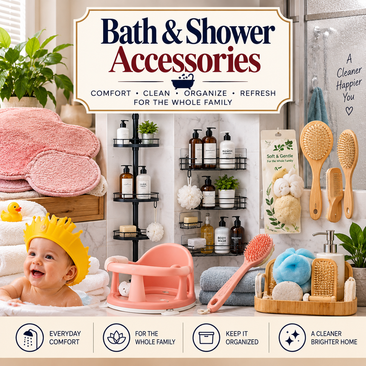 Bath & Shower Accessories