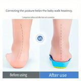 Kids Orthotics Flat Foot High Arch Support Orthopedic Insoles for Children Plantar Fasciitis Comfort Sports Running Shoes Pads