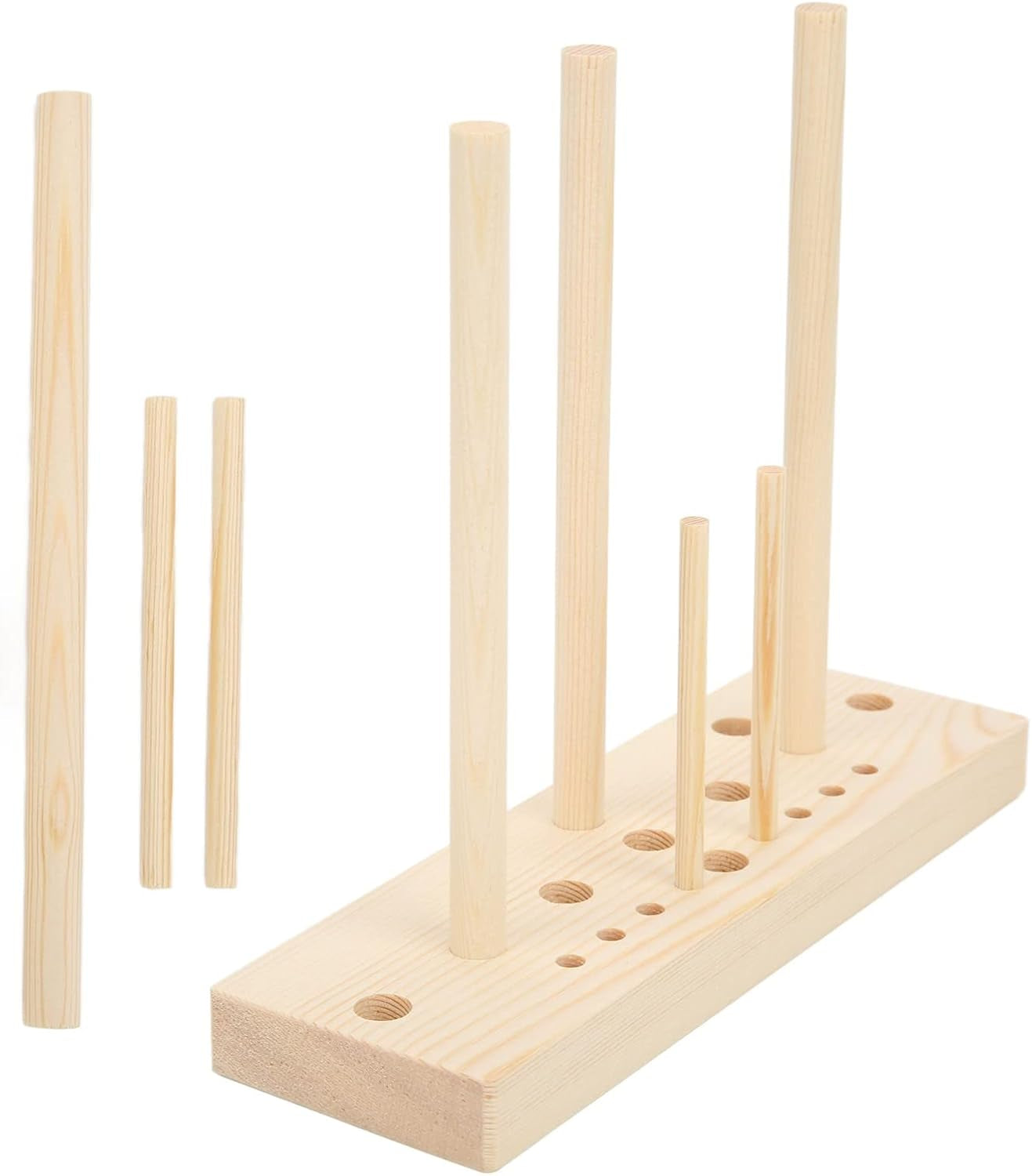 Bow Maker Tool, Bow Making Kit for Ribbon for Wreaths, Wreath Making Supplies with Wooden Board Sticks for Making Bows Crafts Party Decorations