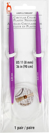 Plastic Circular Knitting Needles by Loops & Threads