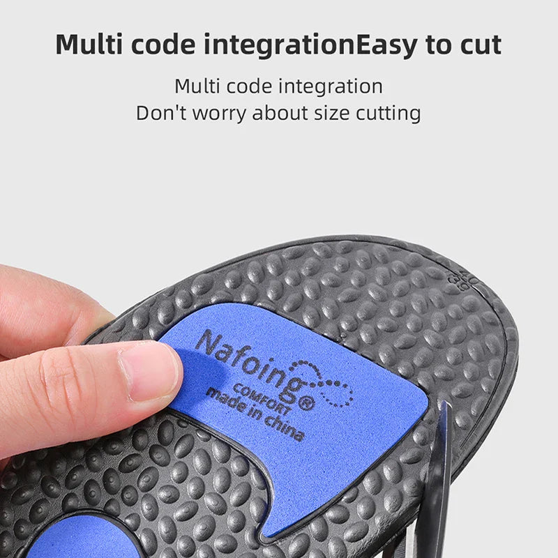 Plantar Fasciitis Relief Shoe Insoles [4-Pair], Arch Support Insoles, Running Athletic Gel Shoe Inserts, Orthotic Inserts for Arch Pain[Trim to Fit: Men 8-12/Women 9-13]