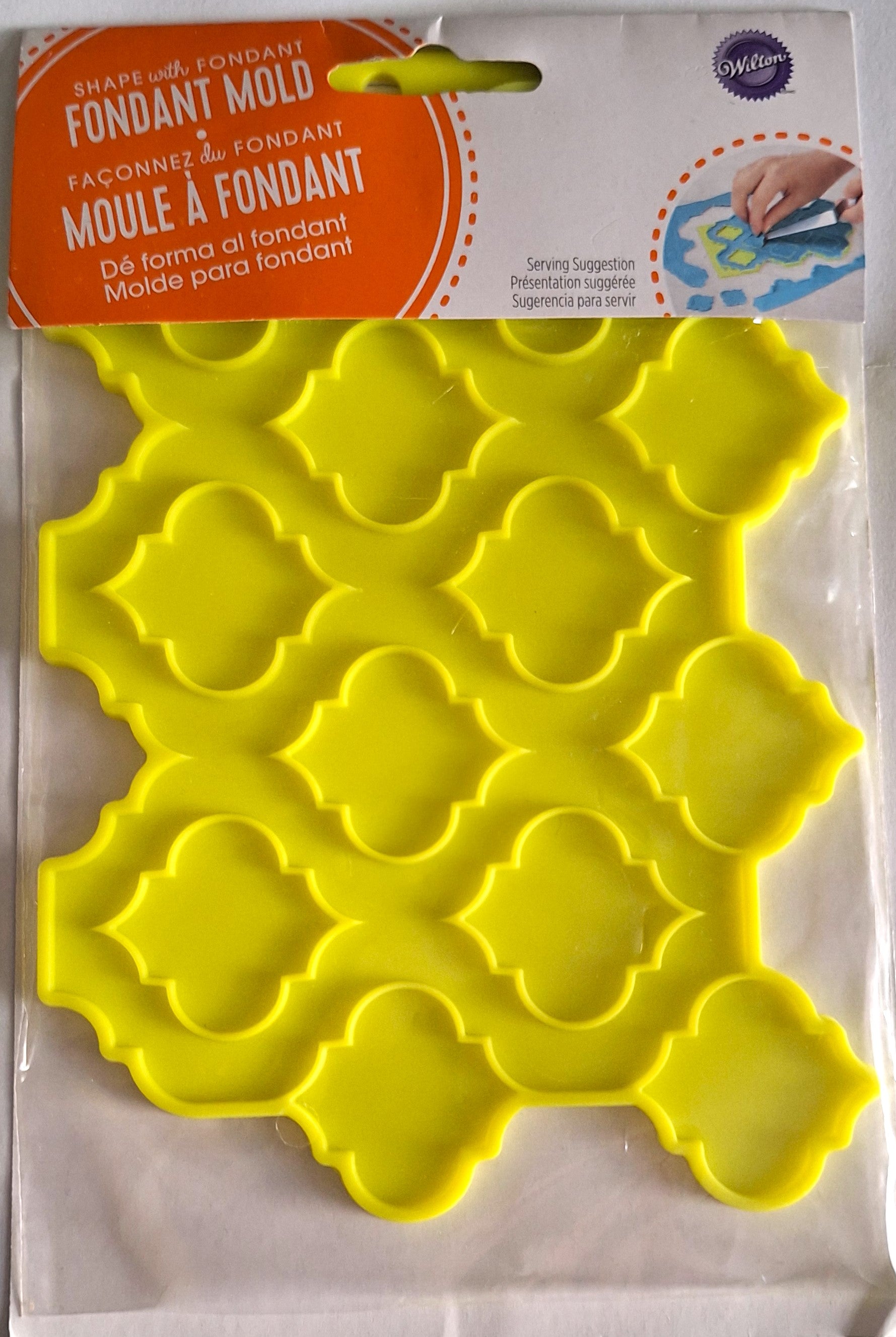 Wilton Precision Pattern Fondant Mold - Trellis