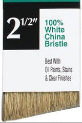 Pro Solutions White China Bristle Angle Sash Paint Brush