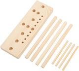 Bow Maker Tool, Bow Making Kit for Ribbon for Wreaths, Wreath Making Supplies with Wooden Board Sticks for Making Bows Crafts Party Decorations