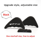 Toe Plug Soft Half Insoles Reusable Toe Sponge Filler Inserts for Shoes Adjustable Too Big Foot Brace Pads Unisex Shoe Inserts