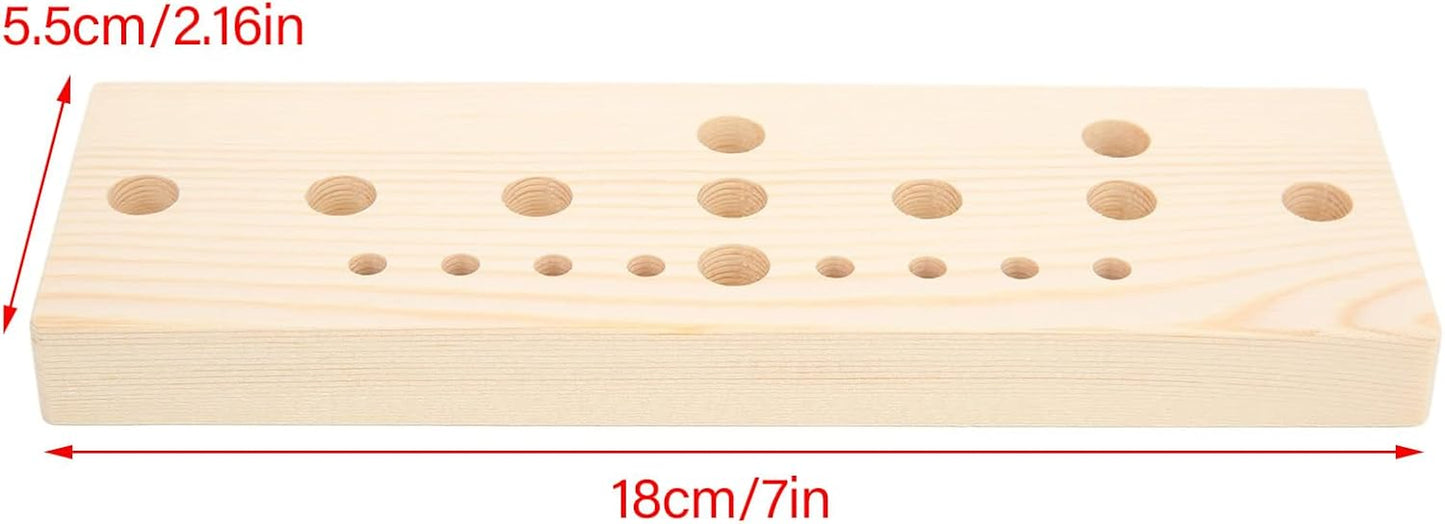 Bow Maker Tool, Bow Making Kit for Ribbon for Wreaths, Wreath Making Supplies with Wooden Board Sticks for Making Bows Crafts Party Decorations