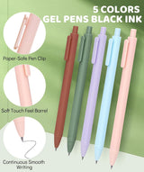 46 PCS Aesthetic School Supplies with Pencil Case, Pastel Highlighters, Erasable Pens, Refills, Mechanical Pencils for Students Stationary College Essentials
