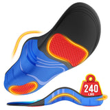 NEUPU Orthotic Insoles for Men and Women High Arch Support Foot Pain Relief