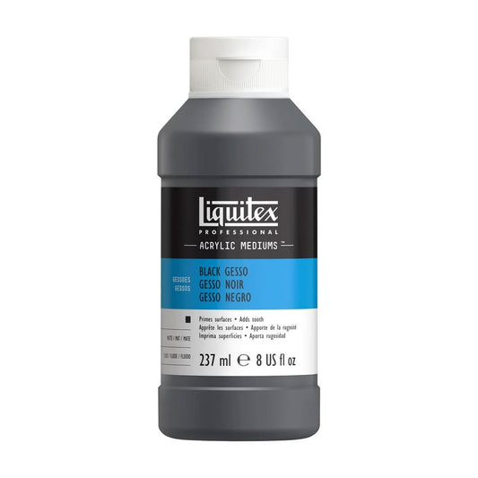 Liquitex Professional Black Gesso, 8 oz