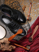 3 Pieces Horsehair Polish Applicator Brush Kit Saddle Soap Shoe Shine Brush Leather Boot Clean Dauber Applicators