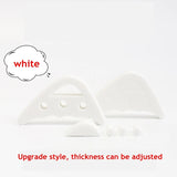 Toe Plug Soft Half Insoles Reusable Toe Sponge Filler Inserts for Shoes Adjustable Too Big Foot Brace Pads Unisex Shoe Inserts
