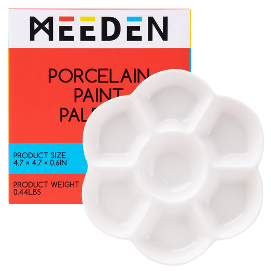 MEEDEN Ceramic 7-Well Paint Palette