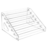 Vowcarol 7-Tier Clear Paint Bottle Rack, 7 tiers