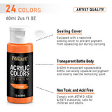 REALART Acrylic Paint Set, 24 x 2 oz