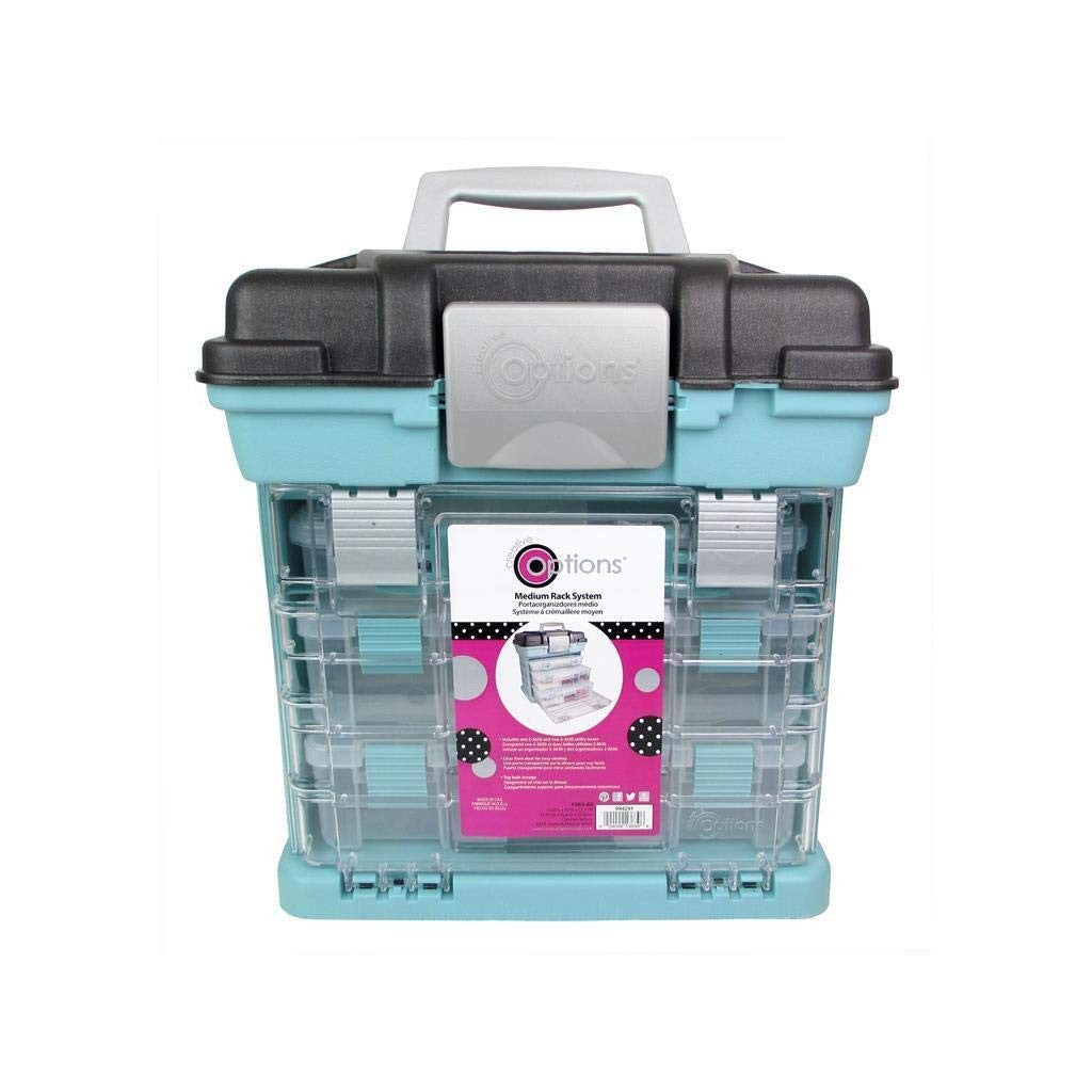 Creative Options Grab N' Go Rack, Medium, Soft Blue, Model 1363-83, Soft blue