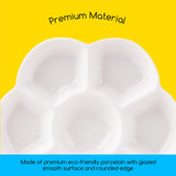 MEEDEN Ceramic 7-Well Paint Palette