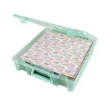 ArtBin Super Satchel Slim, 1 Compartment, Translucent Mint, Mint