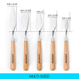 MEEDEN Palette Knife Set, 5 Pieces