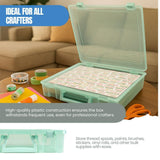 ArtBin Super Satchel Slim, 1 Compartment, Translucent Mint, Mint