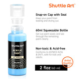 Shuttle Art Acrylic Paint Set – 2 oz Bottles