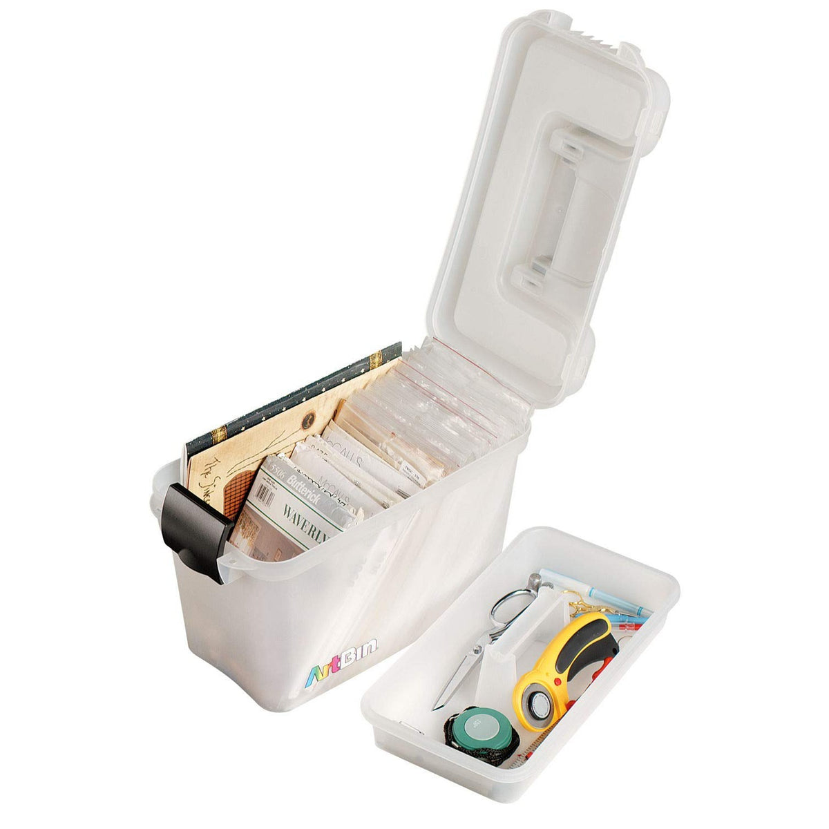 ArtBin Sidekick Carrying Case, Translucent, Translucent