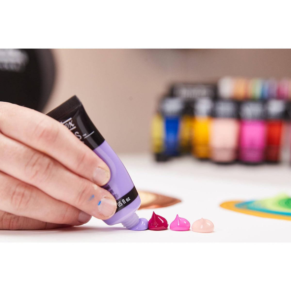 Liquitex BASICS Acrylic Paint Set – 48 x 22 ml Tubes