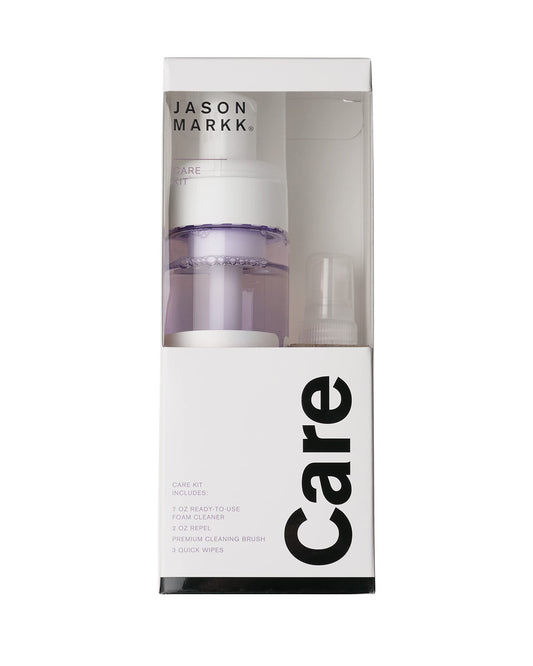 Jason Markk Care Kit, 4-Piece Foam, Repel, Brush, and Wipes product photo 1