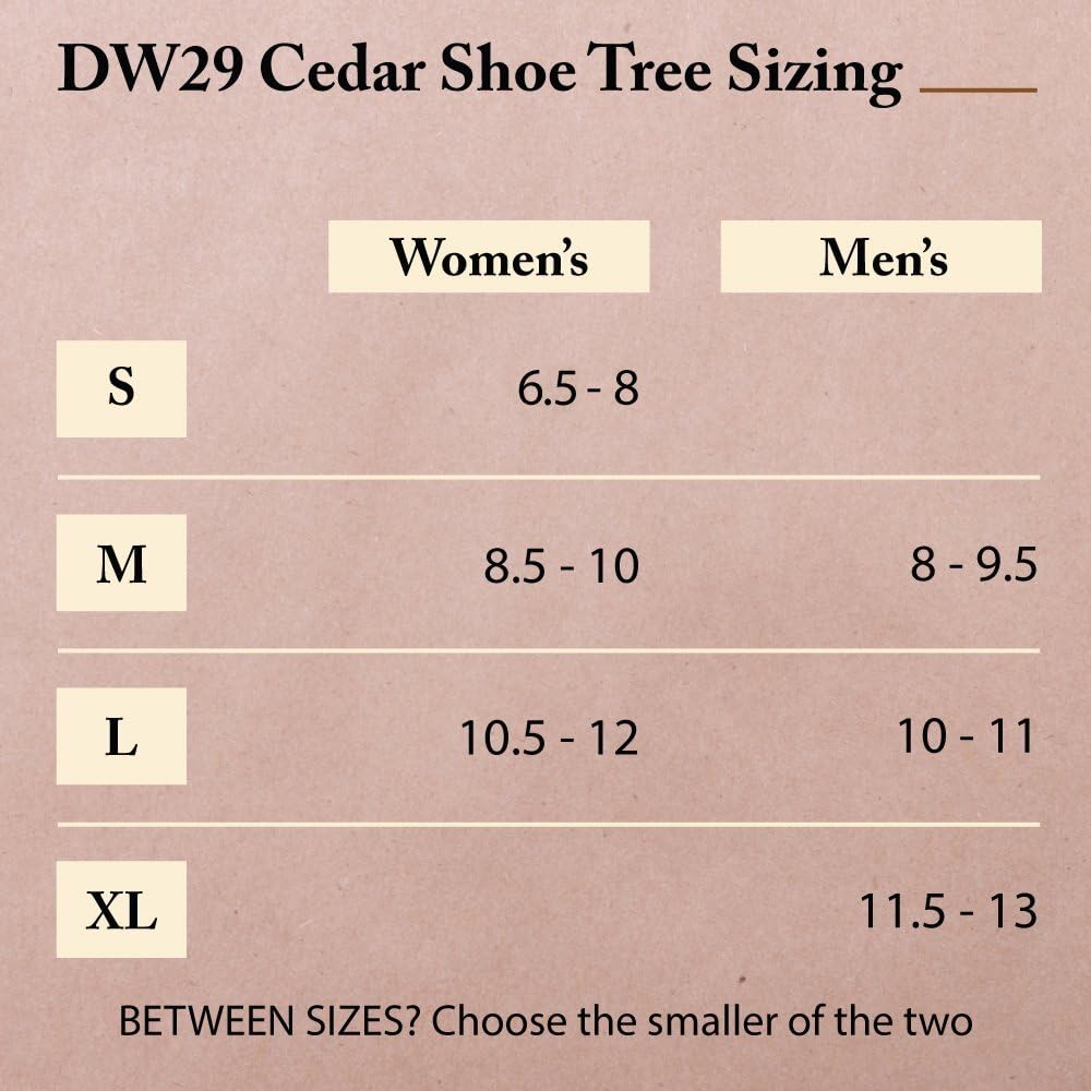 FootFitter Cedar Shoe Trees, Split Toe Wide Heel product photo 6