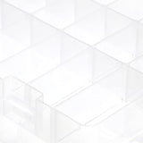 Dritz Double-Sided Thread Box, 48 Compartments, Clear, Clear
