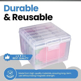 ArtBin 6947ZZ Photo and Craft Organizer Set, Clear, 1 set