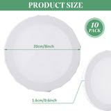 LOPYXBR Round Canvas Boards, 8 in, 10-Pack