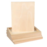 FSWCCK Wood Panel Boards, 4x12 in, 5-Pack