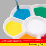 MEEDEN Ceramic 7-Well Paint Palette