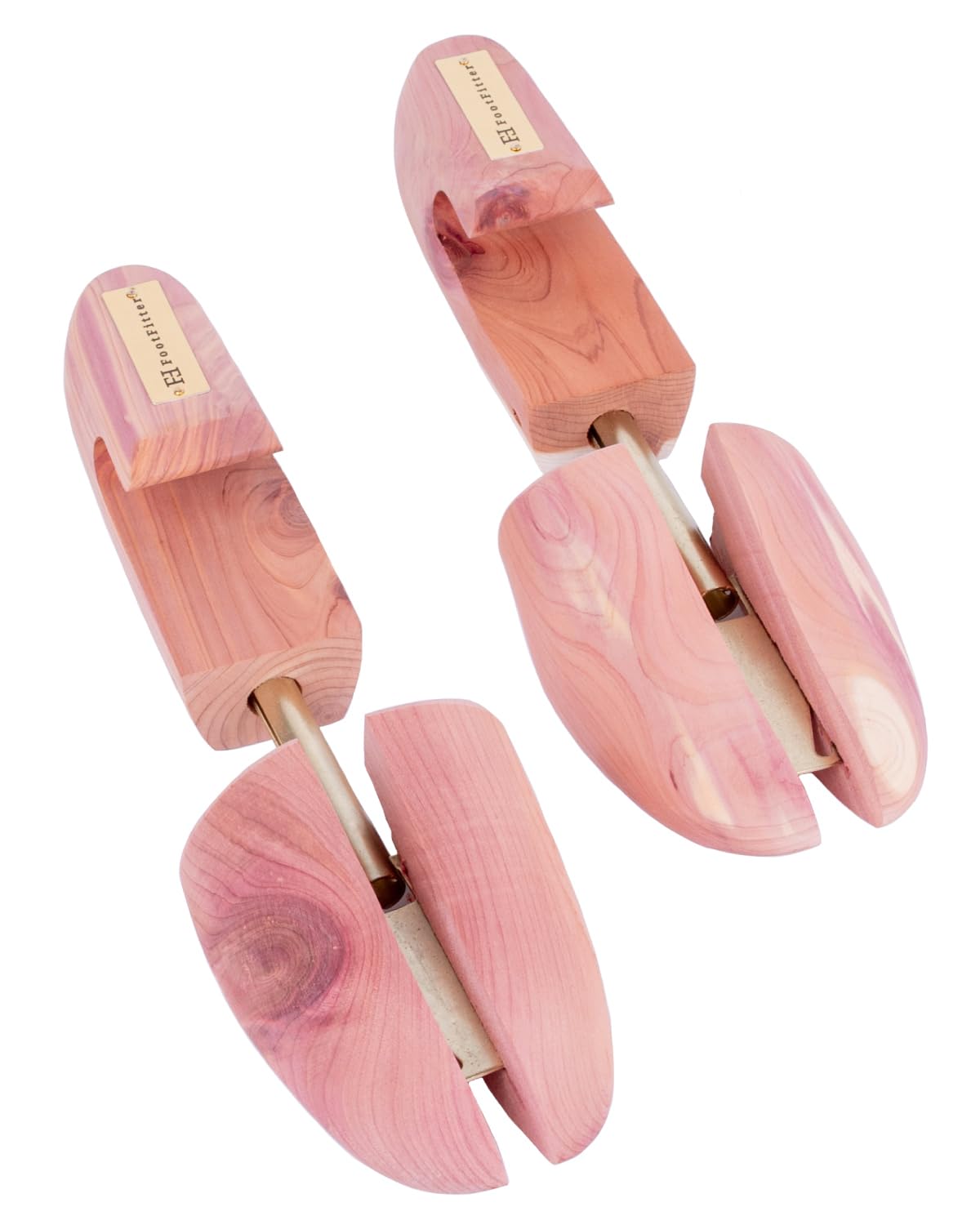 FootFitter Cedar Shoe Trees, Split Toe Wide Heel product photo 1