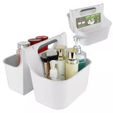 J&V TEXTILES Portable Shower Caddy, room Organizer Basket, Perfect Size for Dorm/College, Plastic  Tote, Dries Quickly with Drainage Holes