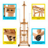MEEDEN H-Frame Studio Easel
