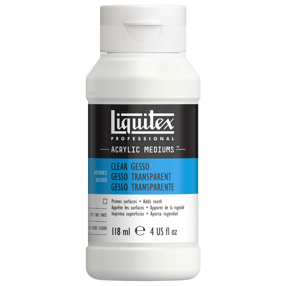 Liquitex Professional Black Gesso, 8 oz