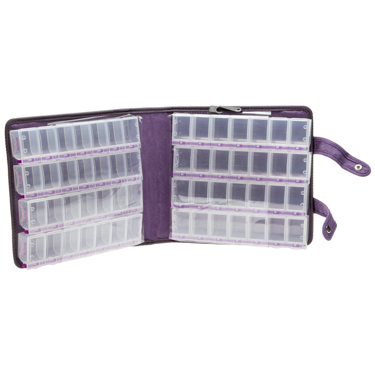 Craft Mates Double-Sided Organizer Case, 8 Inserts, 8 organizers