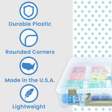 ArtBin Super Satchel, 1 Compartment, 15.25 x 14 x 3.5 Inches, Clear