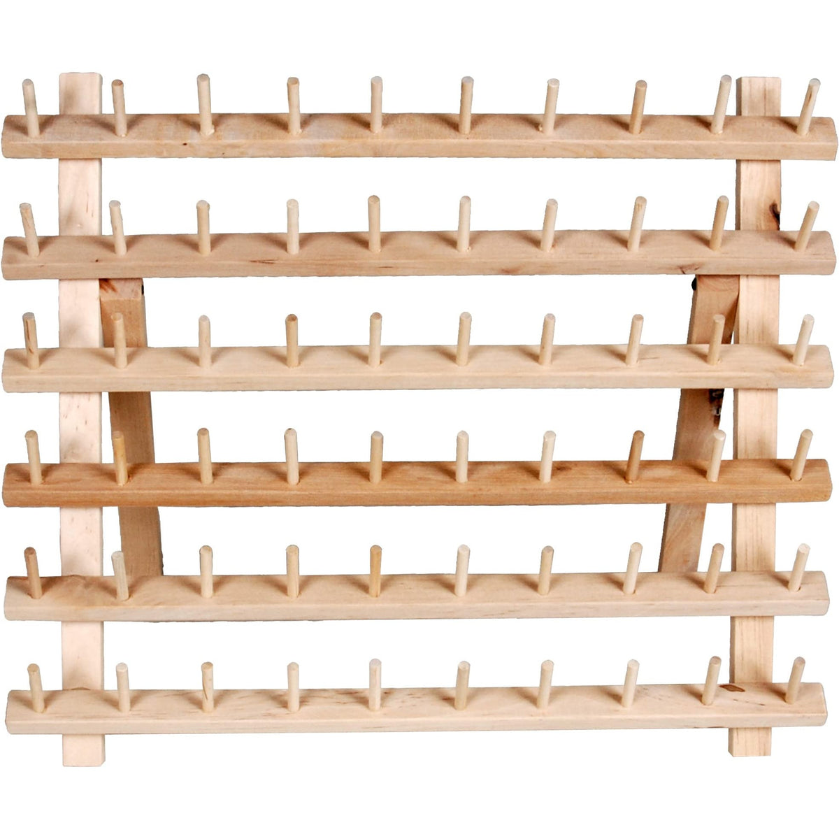 Dritz Wooden Thread Rack, Holds 60 Spools, 1 rack