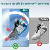 EchoDone Adjustable Plastic Men's Shoe Trees, 5-Pair product photo 2