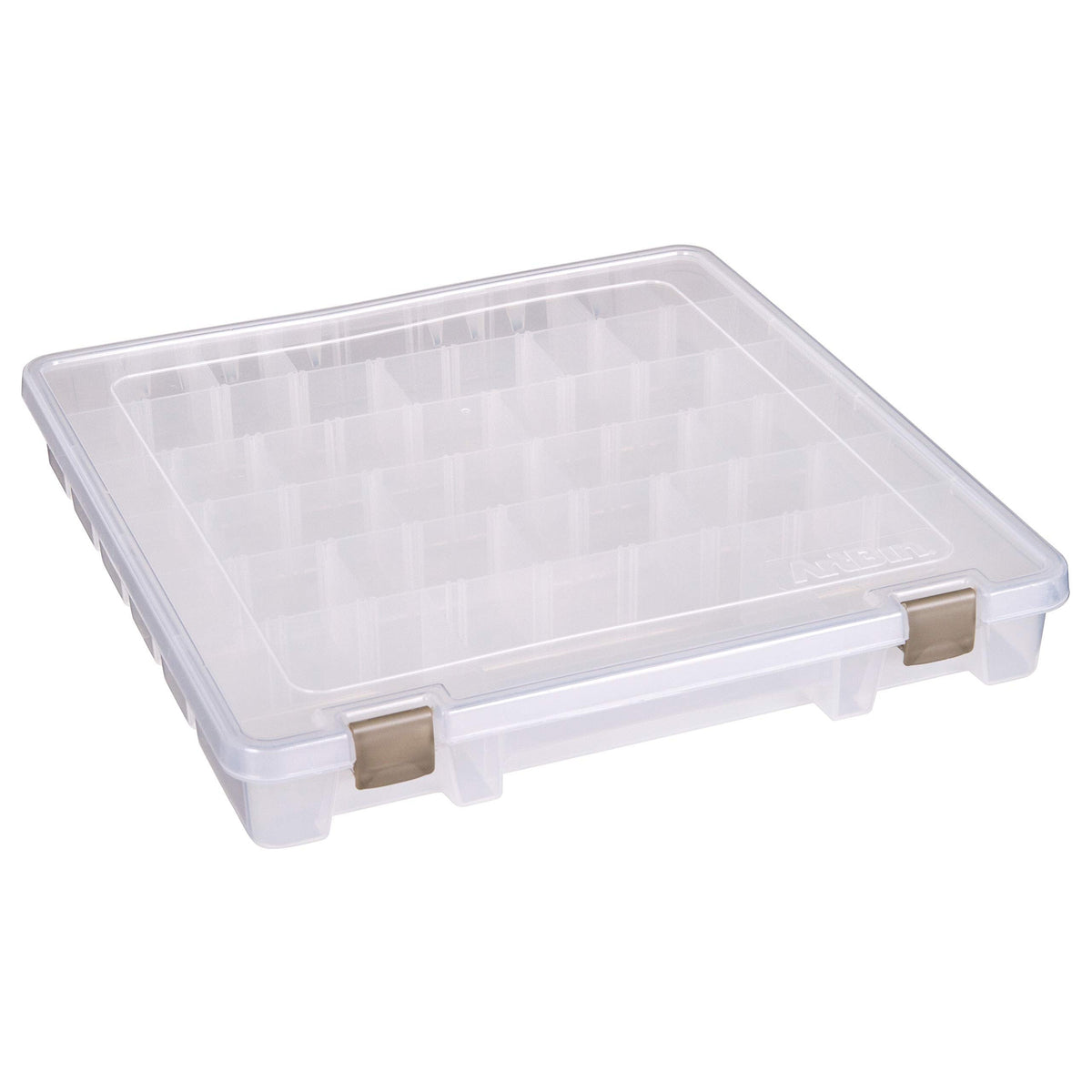 ArtBin Super Satchel Slim with 20 Dividers, Clear, Clear