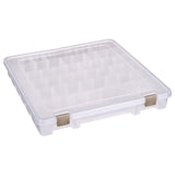 ArtBin Super Satchel Slim with 20 Dividers, Clear, Clear